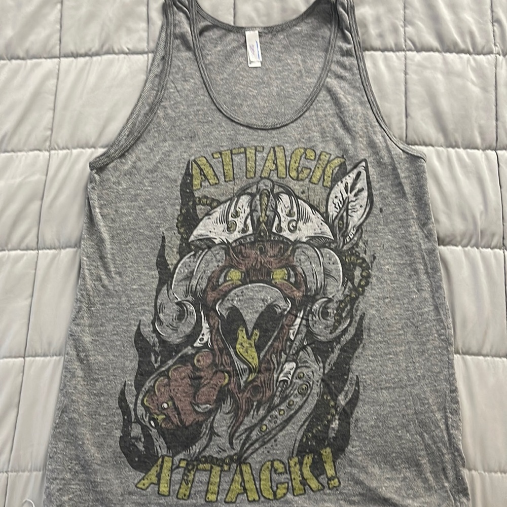 Attack! Attack! Band tank top